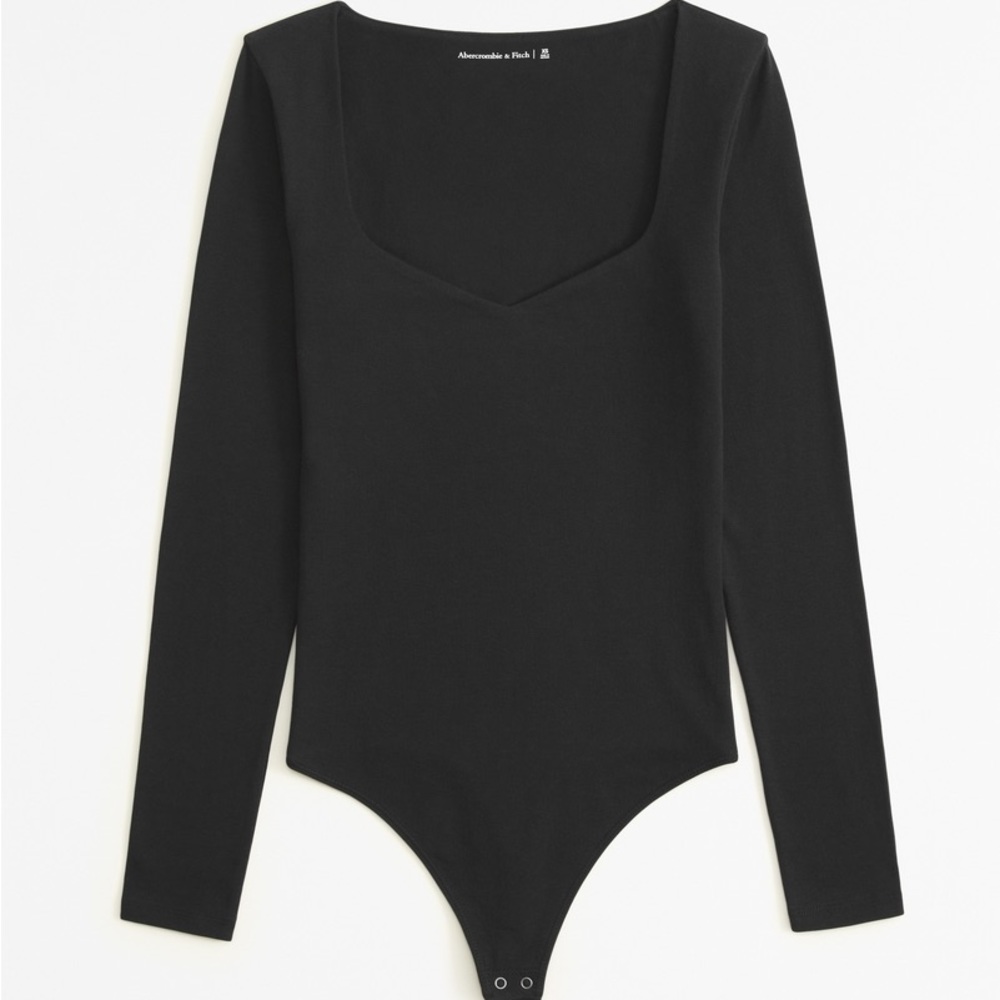 Black Abercrombie bodysuit